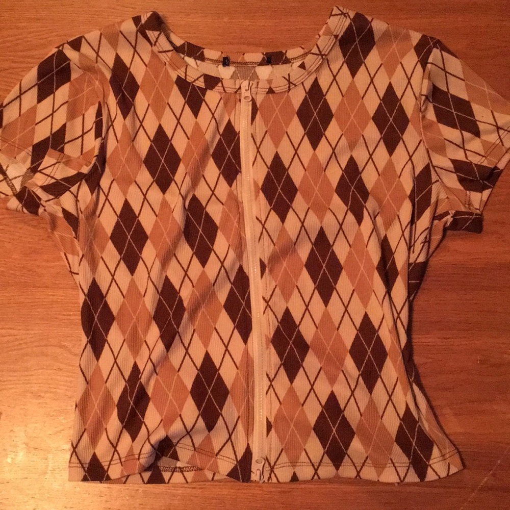 Citi Trends (Large) Plaid Sequence Shirt